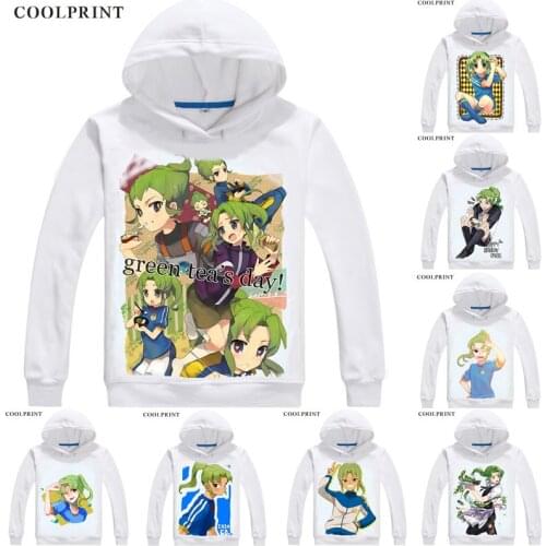 Coolprint Midorikawa Ryuuji Mens Hoodies Inazuma Eleven Ares no Tenbin Men Sweatshirt Streetwear Anime Hoodie Print Long Hooded