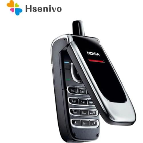 Nokia 6060 Refurbished-Original Nokia 6060 original Flip Mobile phone unlocked quad band FM Radio GSM cellphone