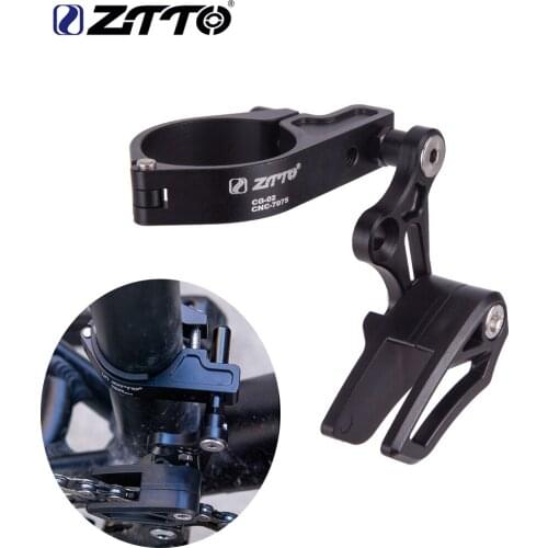 ZTTO NEW Bicycle Chain guide 31.8 34.9 Clamp Mount Chain Guide Direct Mount E type Adjustable For MTB Mountain Gravel Bike 1X