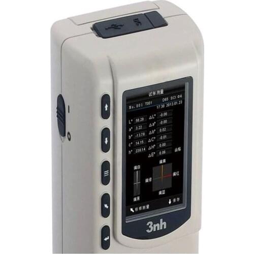 Portable Colorimeter Color Tester 4mm Diameter Measuring Color Difference meter Analytics Color