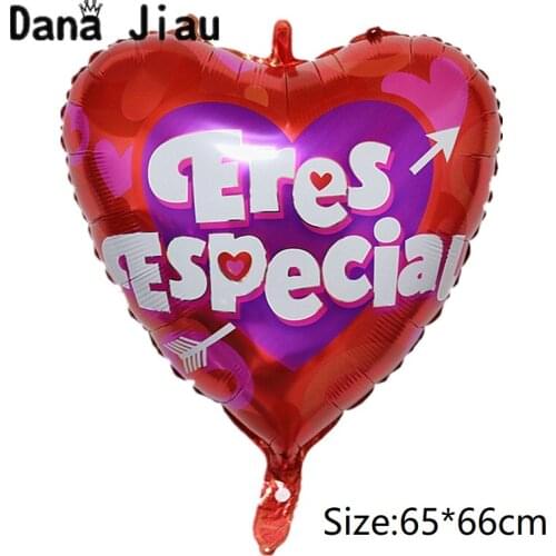 Valentines Day Red Heart Wedding Party Decoration Foil Balloons Helium Ballon Love Gift Anniversary Day Air Balls
