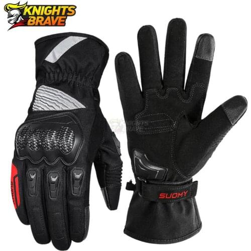 Winter Guantes Moto Windproof Waterproof Motorcycle Gloves Touch Screen Moto Motocross Gloves Men Motorbike Riding Guantes