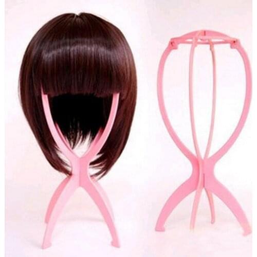 100pcs fashion Folding Stable Durable Wig Hair Head Hat Cap pcs Display Holder Stand Tool