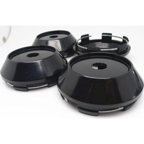 4pcs 68mm Wheel Center Cap Car Styling Rims Hubcap Cover Empty 62mm Chrome No Logo