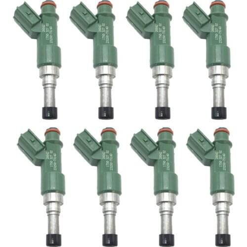 8Pcs Fuel Injector Bico For Toyota Prius 09-12 1.8 OEM 23250-75140 23209-75140