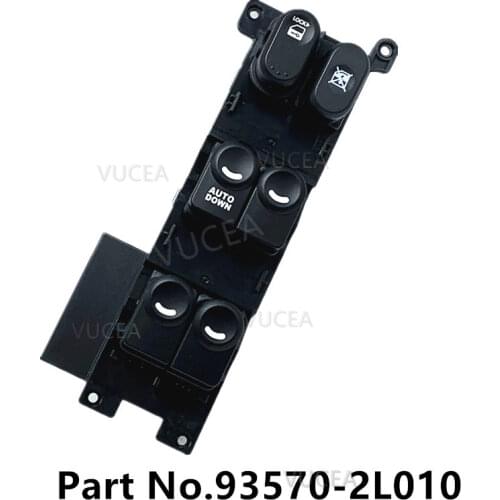 935702L010 93570-2L010 Window litfer switch drivers side For Hyundai i30 I30cw 2008 2009 2010 2011 Front left control switch