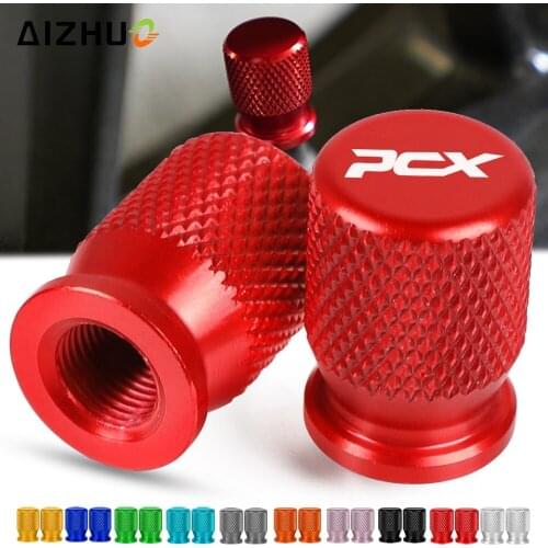 PCX CNC Aluminum Tire Valve Air Port Cover Caps Motorcycle Accessories FOR HONDA PCX 125 150 2020 2019 ALLYEARS PCX125 PCX150