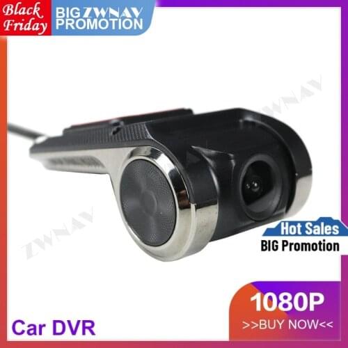 Dash Camera Car DVR Camera USB DVR 1080P Camera for Android 4.4/5.1/6.0/7.1/8.0 Night Version Mini Car Driving Recorder Camera