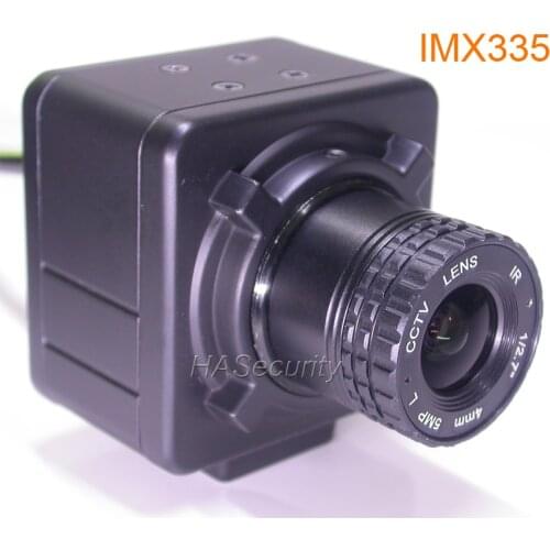 AHD (5MP, 4MP) Box Style cam 1/2.8" Sony STARVIS IMX335 CMOS image sensor + NVP2477H CCTV camera module with 5MP CS LENs (UTC)
