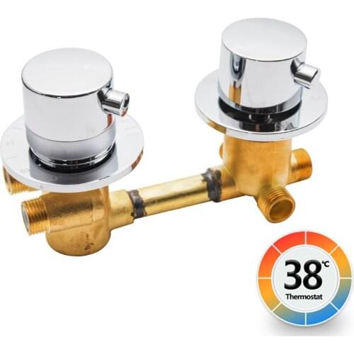 2/3/4/5 Way Output Brass Shower Valve Mixer Thermostatic Shower Faucets Shower Diverter Valve Control Shower Cabin Mixer