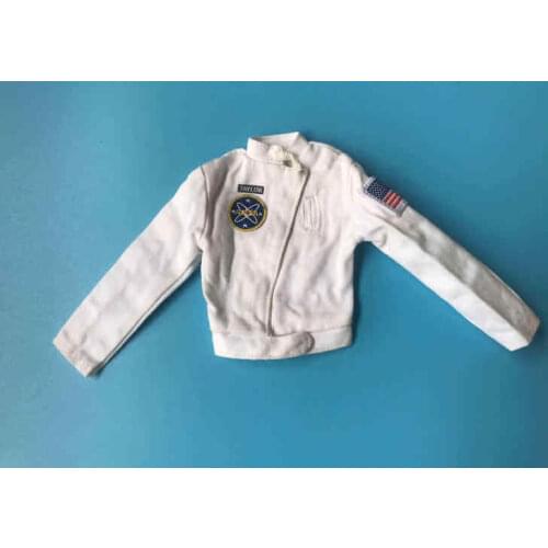 1/6 Scale Female Soldier White Jacket Model for 12" Action Figure Doll Toys