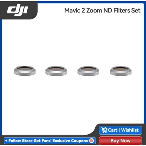 DJI Mavic 2 Zoom ND Filters Set (ND4/8/16/32) for Mavic 2 Camera Drone Filter 4PCS Filter for DJI Mavic 2 Zoom Original