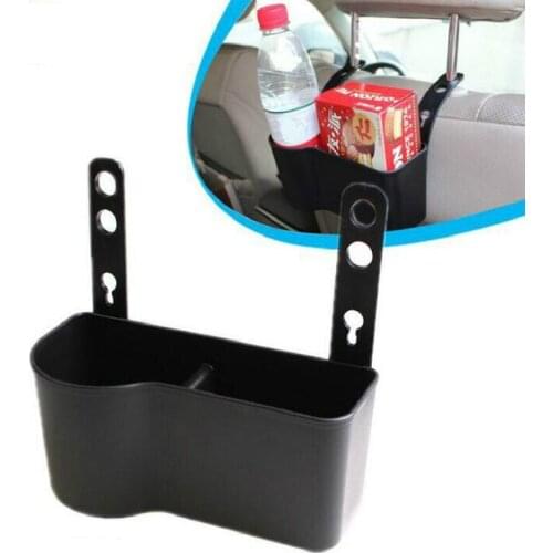 Car Headrest Seat Back Mount Organizer Cup Car Drink Holder Auto Storage Box Multi-function Food Shelves Cup Adjustable
