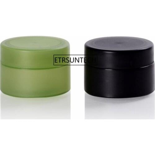 100pcs 50g Plastic Cosmetic Travel Empty Jars Pot Makeup Cream Lip Balm Container Refillable Bottles Accessories F3203