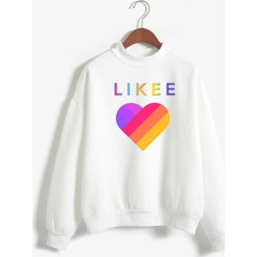 Russian Likee Pullover Likee love Heart Rainbow Cat 2020 Fashion Female Sweatshirt Funny Lgbt Hoodie Women Animal Clothes Tops