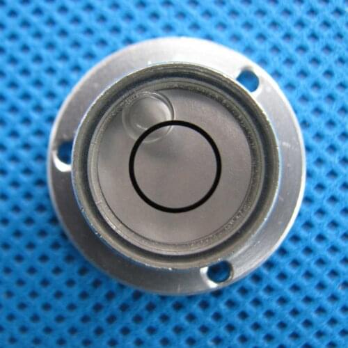 Accuracy 15'/2mm Metal Universal level with Mounting Holes Flanges spirit level bubble Round bubble level Size 24*16*10mm