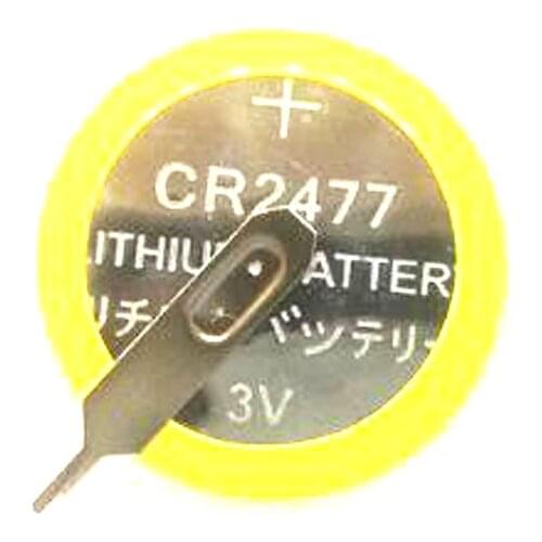 1PCS/LOT CR2477 2477 3V Button Coin Cell Lithium Battery Soldering battery good quality
