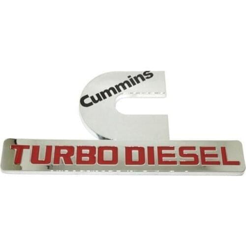 10pcsxABS Plastic TURBODIESEL Car Sticker Emblem Badge Embleme Emblema