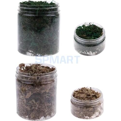 100ML/500ML Dry Grass Model Moss for Layout Terrain Vegetation Diorama Building Toy