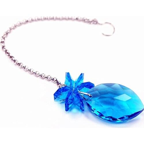 12pcs Multicolor Crystal Suncatcher Hanging Angel Handmade Ornament Wedding Decor Rainbow DIY Prisms Home Fengshui Decoration