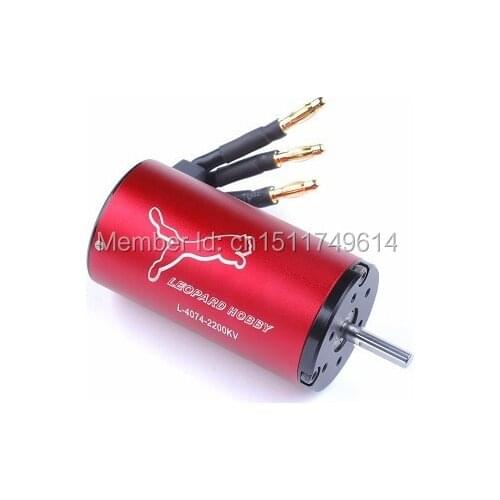 Free shipping!! Leopard LBP4074/2Y 2150KV 4 Poles Inrunner Brushless Motor for 1000mm R/C boat