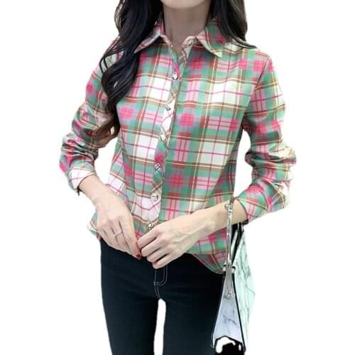 BIBOYAMALL Women's Plaid Shirts