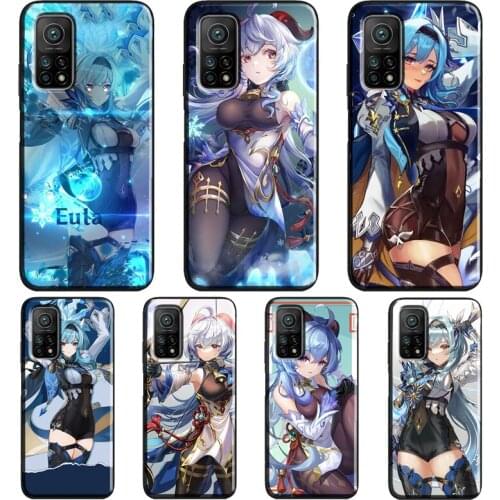 Genshin Impact Eula Game For POCO M3 Pro F3 X3 NFC Case For Xiaomi Mi Note 10 Lite A3 9T 10T Pro Mi 11 Lite Coque
