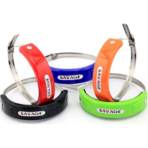 Silencer/Round Oval Exhaust Protector Can Cover For SUZUKI DR-Z 400 DRZ400 S/SM DL650 V-STROM Motorcycle Accessories DRZ400SM