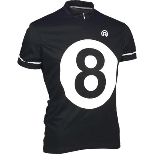 Men 8 BALL jersey cycling short sleeves sports bike bicycle Clothing Roupa Ciclismo Bike Clothing Breathable Wear