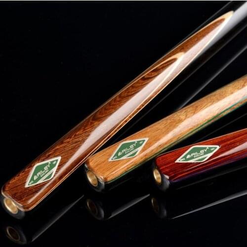 RILEY RMA Series Snooker Cue 9.5mm Tip With Extension Handmade Rared Wood Inlaid Ebony Technologia Snooker Billiard Black 8