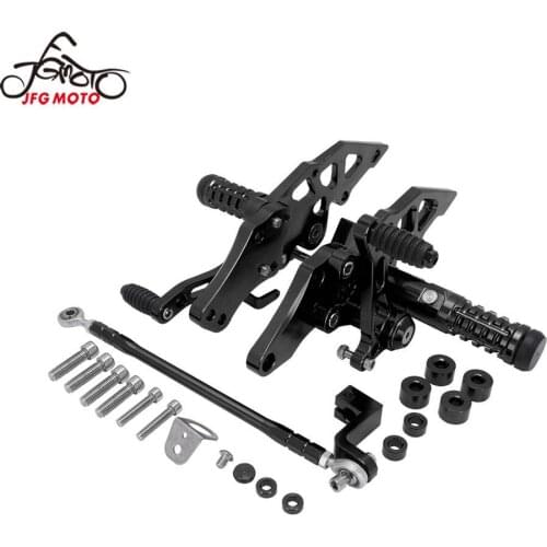 Adjustment Adjustable Motorcycle Footrests Alloy Rear Footpeg Foot Rests For YAMAHA YZFR15 YZF R15 YZF-R15 V3 V3.0 2017 2018 19