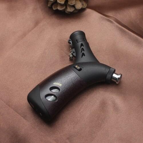 Jet Butane Cigarette Cigar Lighter Torch Turbo Lighter Gas Cigarette 1300 C Spray Gun Fire Windproof Lighter No Gas