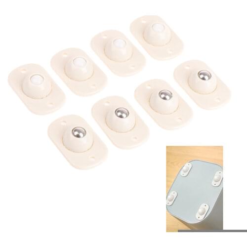 4pcs Storage Box Pulley Self-adhesive Wheels Swivel Casters Furniture Wheel Universal Directional Roller New