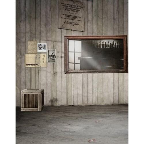 5x7ft Vintage Wooden Room Photography Backdrops Photo Props Studio Background