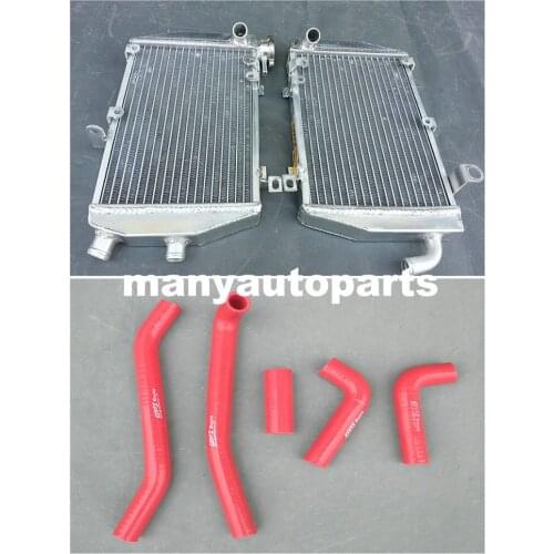 Aluminum radiator + RED hose for HONDA RVT1000R RC51 2002-2006 02 03 04 05 06