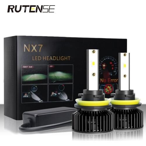 CANBUS H7 Led Headlight Headlamp H1 H4 H11 9005 hb3 9006 hb4 9012 hir2 9004 9007 H13 H4LED Car Bulbs Turbo 50W 10000LM 12V 6000K