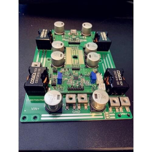 DC-DC High Power Boost Power Supply Is Greater than 1000W Input 5-48V / 60A Output 6-55 Four-phase Parallel