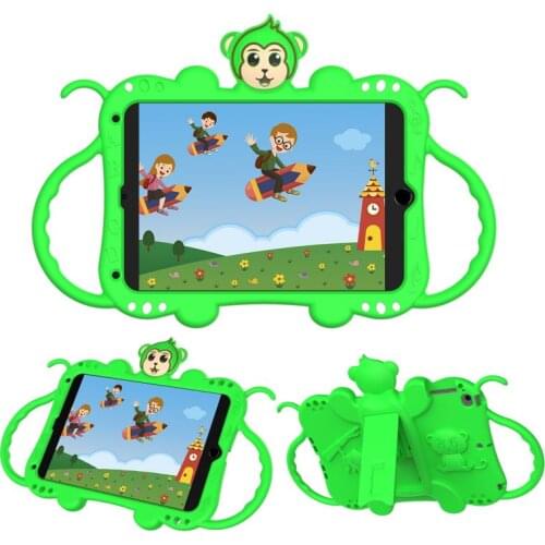 Kids Case Soft Silicon Child Lovely Stand Tablet Cover for iPad 10.2 2019 2020 Pro10.5 Children Learnging Tablet Non-Toxic