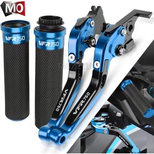 For Honda VFR750 VFR 750 RJ RL RC30 1988-1993 1989 1990 1991 Motorcycle Accessories Brake Clutch Levers Handlebar Hand Grips