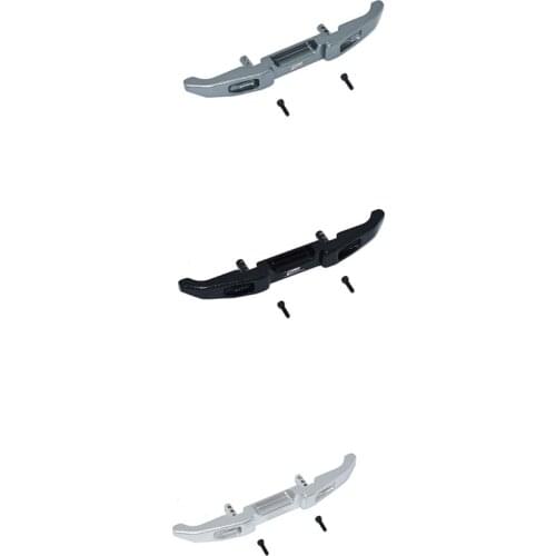 For Axial SCX24 AXI00002 1/24 RC Crawler Car Upgrade Parts Metal Rear Bumper Accessories