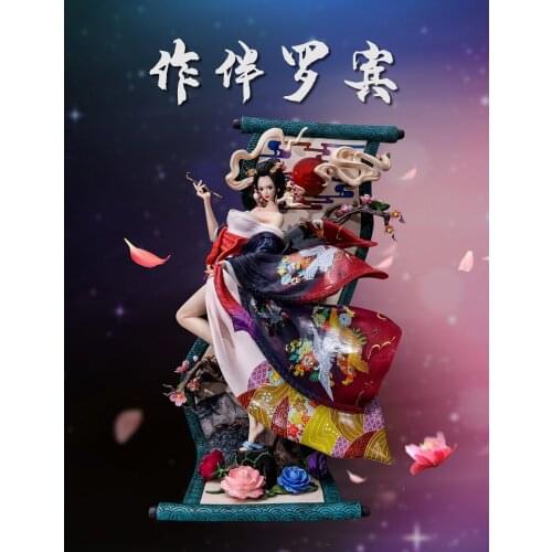 Anime Figure Nico Robin GK kimono based Ver. PVC Action Figure Statue Model Toys Figurine Manga Collectible Model Decorations