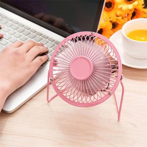 Mini Desk USB Fan Silent Portable Laptop PC Quiet Cooler Tablet Desktop Office Outdoor Chicken House Summer
