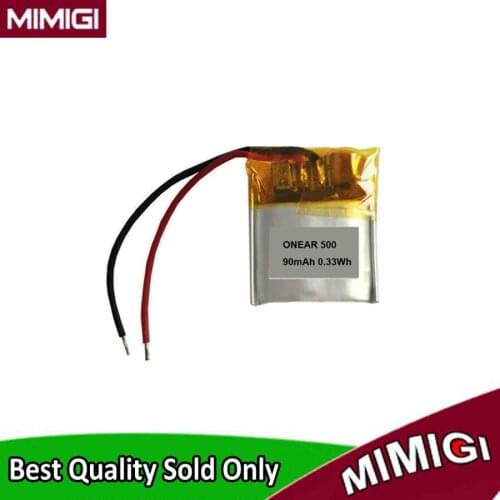 Original Replaces 90mAh 0.33Wh Battery For DECATHLON ONEAR 500 Sports Bluetooth Earphone Handfree AKKU