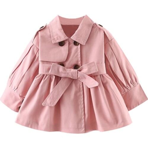 Autumn Baby Girl Clothes Jacket Fashion Baby Girls Coat Jackets Long Sleeve Children Clothing Outerwear Age for12M-3Years 2021