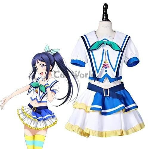 LoveLive!Sunshine!! Aqours Jumping Heart Matsuura kanan Sailor Suit Uniform Dress Outfit Anime Cosplay Costumes