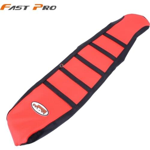 Pro Rib Ribbed Red Gripper Soft Rubber Seat Cover For CRF150R 2007-2017 2008 2009 2010 2011 2012 2013 2014 2015 2016 2017