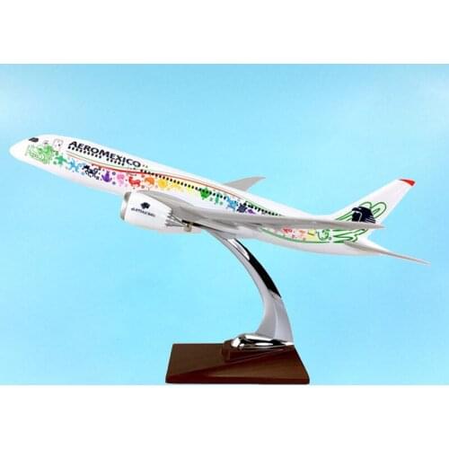 AEROMEXICO Airlines Airbus Metal Alloy Aircraft Plane Airliner 1:150 36CM Boeing B787-800 Aviation Kids Adult Gift Souvenir Show