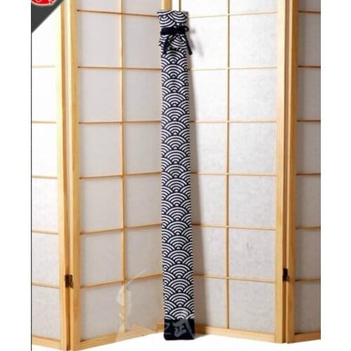 Bags Japanese Samurai Kendo Bamboo Sword Katana Knife Double Layer Outer Cover Wusu Tai Chi Sword Weapon Bag Soft Sheath