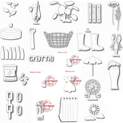 CH 2021 New Arrival Presell Little things 3D Gift Stitched DIY Scrapbooking Craft Embossing Die Cut Making Stencil Template