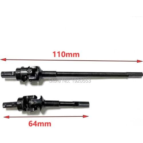 Universal Joint Front Drive Shaft Spare Parts For AXIAL SCX10III Third Generation CVD VVD AXI232027 AR45P